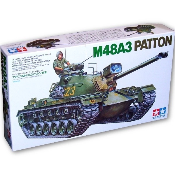 Amerikaanse middelzware tank M48A3 Patton 1:35