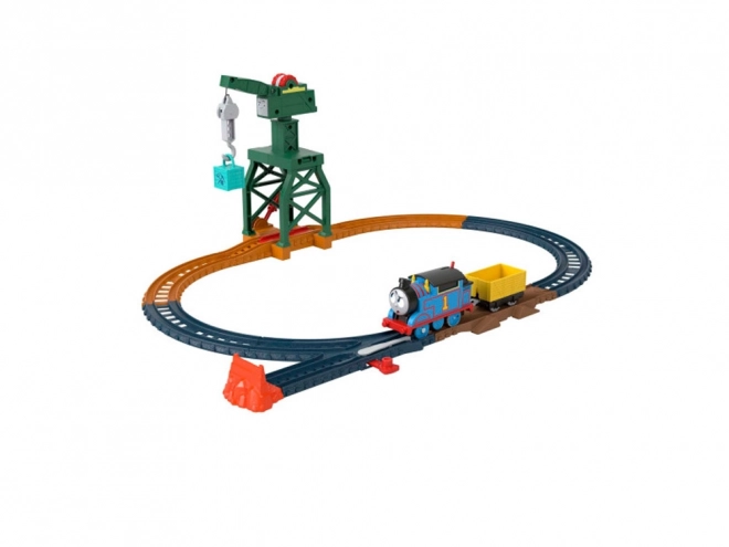 Tom en Vrienden locomotief Kraan Charles en vracht