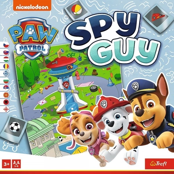 Spy Guy Lookout! Tlapková patrouille/Paw Patrol gezelschapsspel in doos 26x26x6 cm