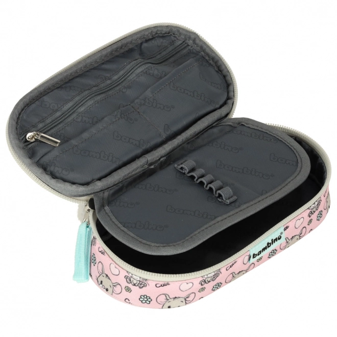 Stevig etui met muizenafbeelding