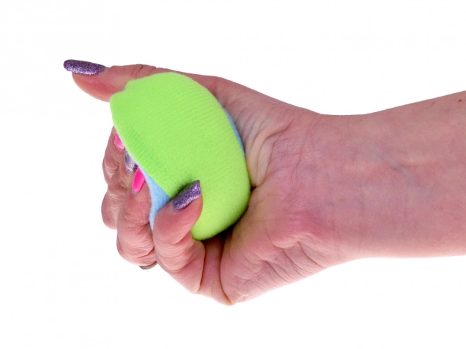 Spel met vangststokken en klittenbandballen