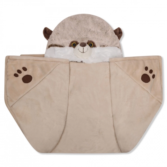 Warme deken met capuchon Suricata van Cozy Noxxiez