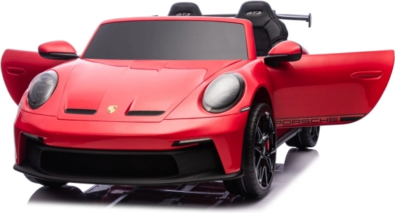Elektrische kinderauto PORSCHE 911 GT3 Strong MP4 – Rood