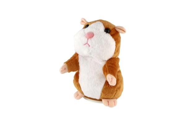 Sprekende pluche hamster Mireček