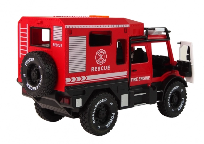 Brandweer Terreinwagen met Openende Deuren
