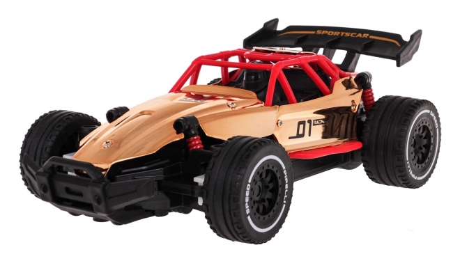 RACING 01 Gouden R/C metalen auto