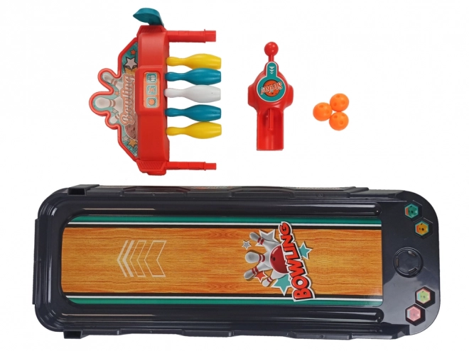 Mini kegels Arcade Spel Lanceerbaan Kaarten