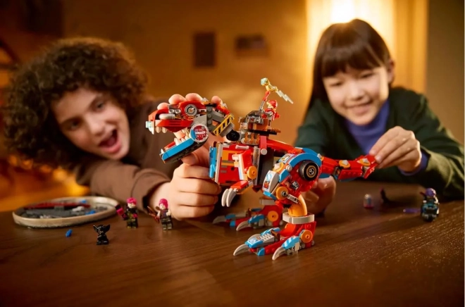 LEGO DREAMZzz 71484 Cooper en zijn robotdinosaurus C-rex