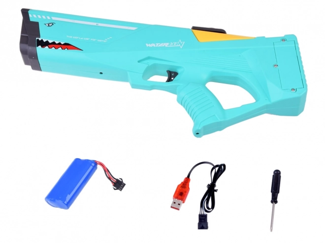Elektrische waterpistool voor eindeloos waterplezier