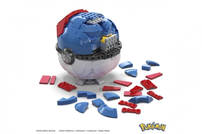 Bouwset Mega Construx Grote bal Pokémons