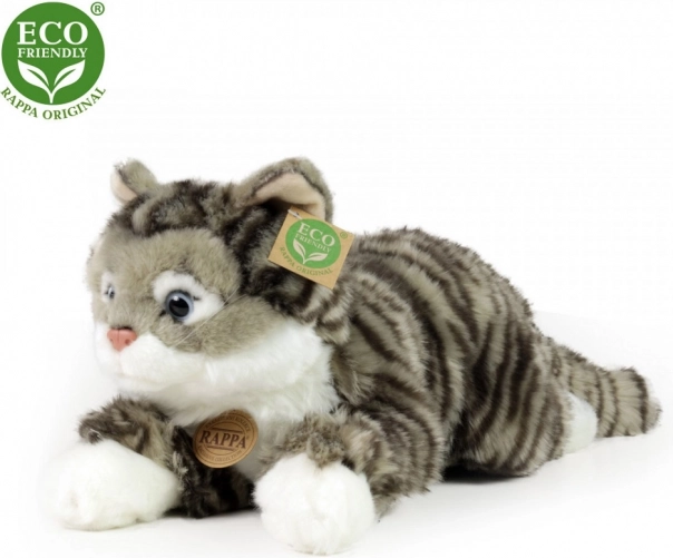 Pluchen Cypers Grijze Kat 40 cm