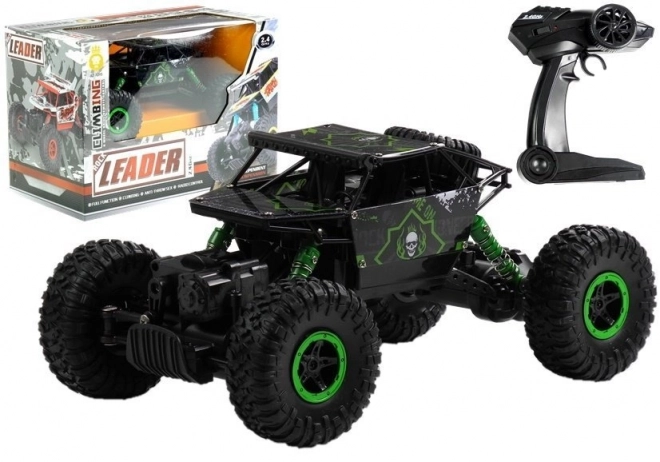 Afstandsbedienbare auto 4x4 groen