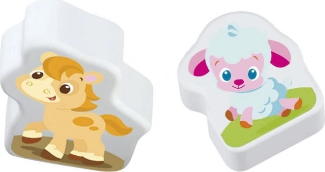 CLEMENTONI BABY Interactieve boerderij met dieren, melodieën en geluiden