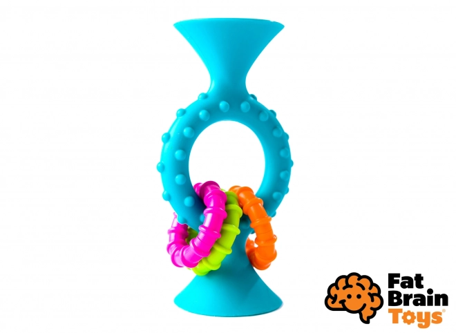 Fat Brain rammelaar pipSquiz Loops blauw