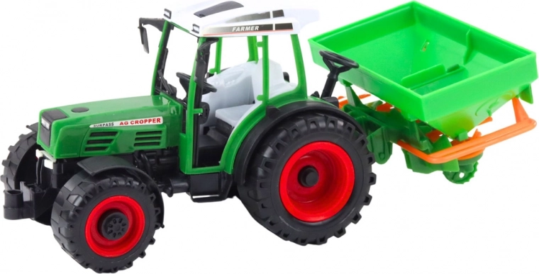 Bewegende zaaimachine voor realistisch spel