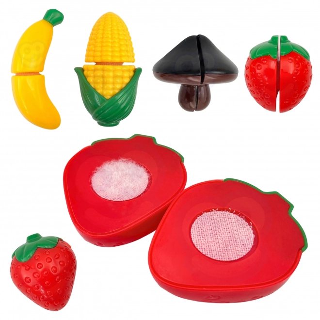 Spoelbak voor kinderen met stromend water - roze