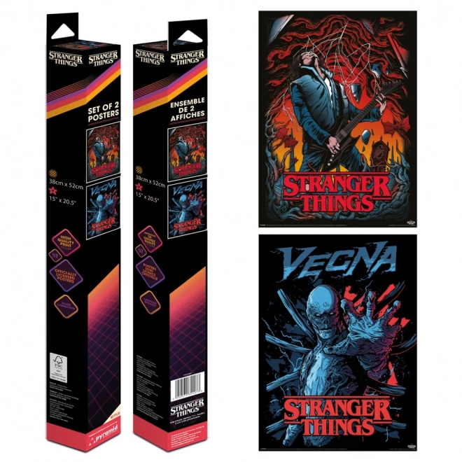 Mini set posters Stranger Things