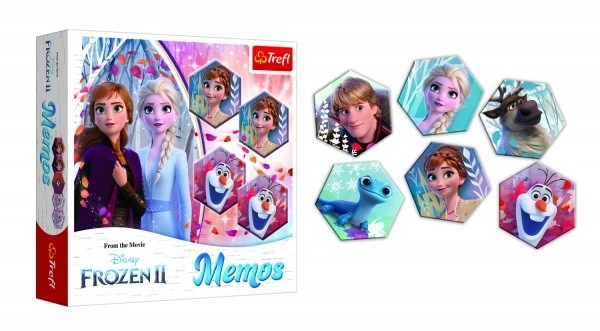 Pexeso papieren Frozen II / Frozen II gezelschapsspel 36 stuks in doos 20x20x5cm