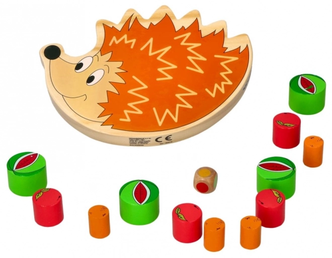 Balanceerspel met egel