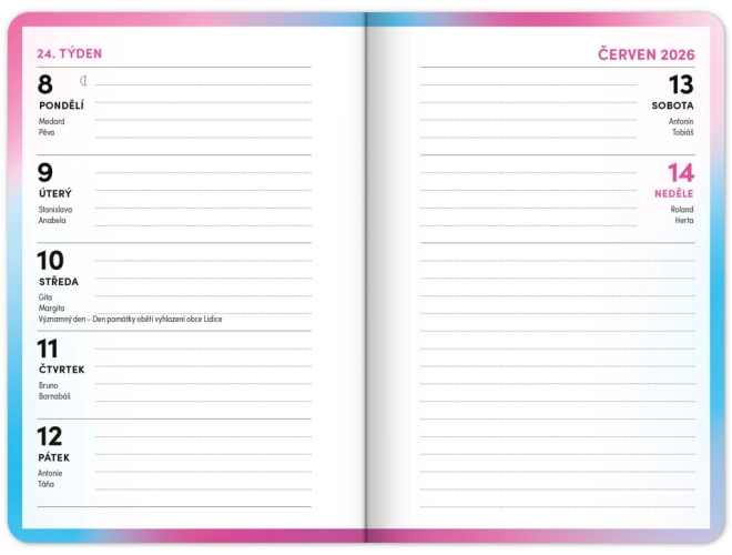Schoolagenda Roze september 2025 – december 2026