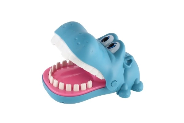Spel reactievermogen bijtende vingers dier plastic 12x16cm verschillende soorten