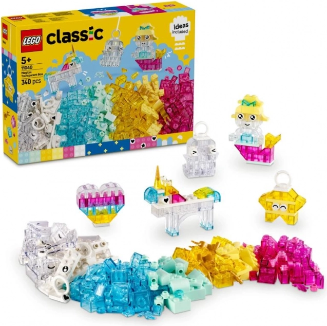 LEGO® Classic 11040 Magische Transparante Doos