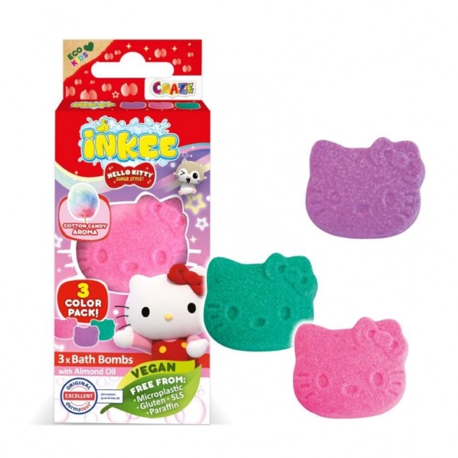 INKEE - Mini verpakking bruisende bom - Hello Kitty