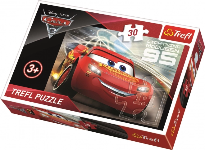 Puzzel Cars 3: Bliksem McQueen 30 stukjes