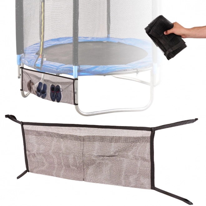 Universele netzak voor schoenen bij trampoline