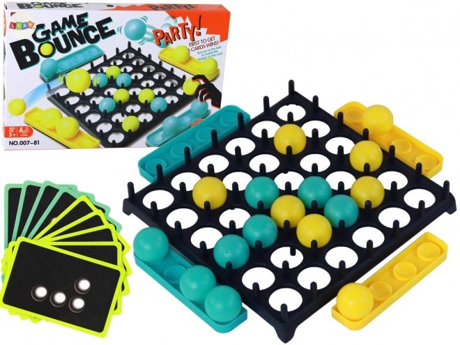 Spelbord voor het werpen van puzzelballen