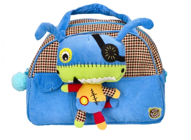 Kinder rugzak met pluchen monster EcoSnoopers