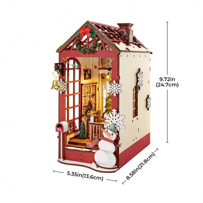 Kerstboekhouder 3D-puzzel