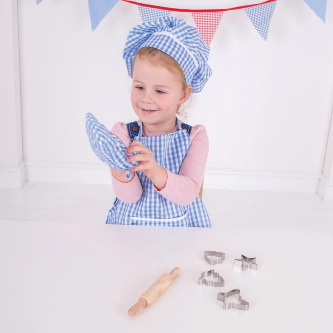 Bigjigs Toys Blauw Set Chef-Kok