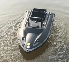 RC voerboot zwart