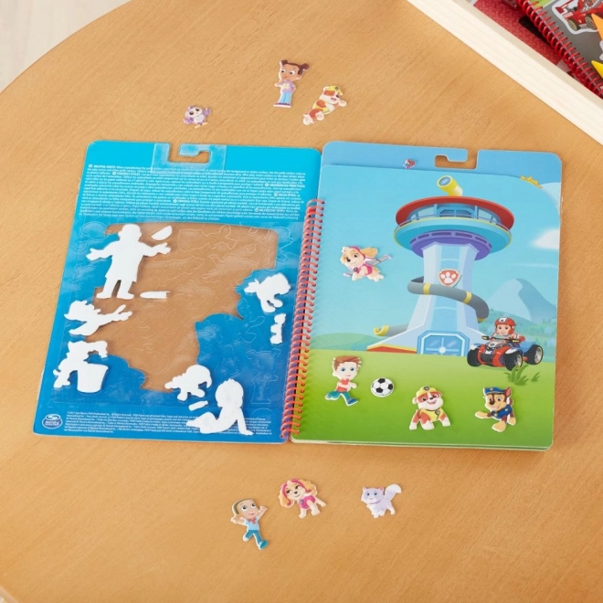 PAW Patrol Herbruikbare bolle stickers - Bay of Adventures