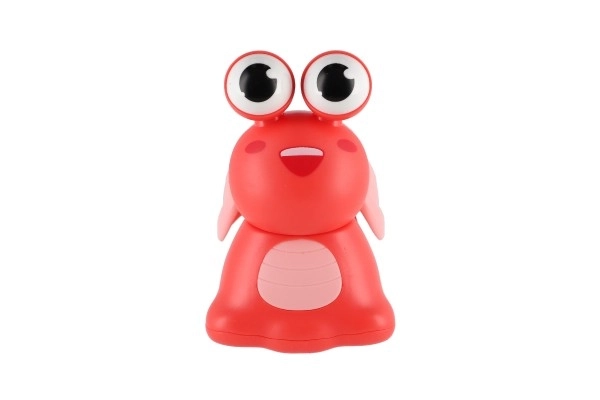 Slak Druk en Rijd plastic 8cm met opwindmechanisme 3 kleuren 12 stuks in doos