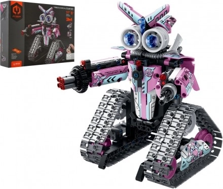 Bouwpakket RC-robot iM.MASTER met afstandsbediening – Roze