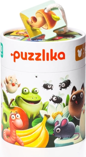 Educatieve puzzel voor kinderen Mijn eten – wat eten dieren (20 stukjes)