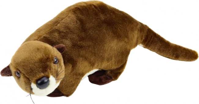 Pluchen speelgoed otter bruin 37 cm