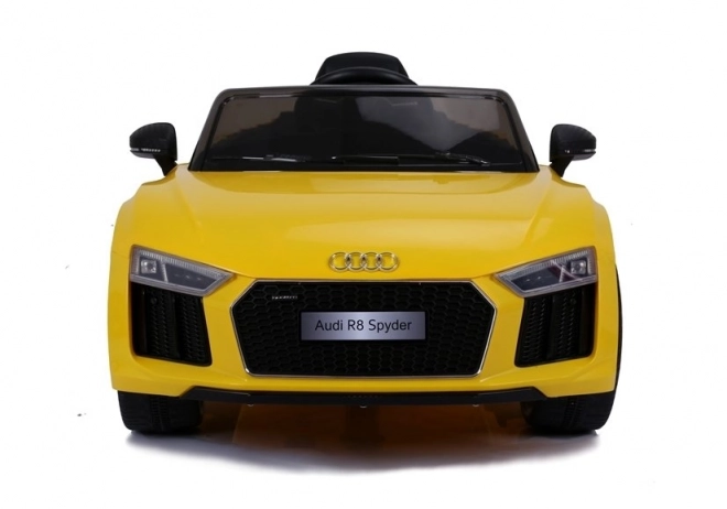 Kinderen Elektrische Auto Audi R8 Spyder Geel