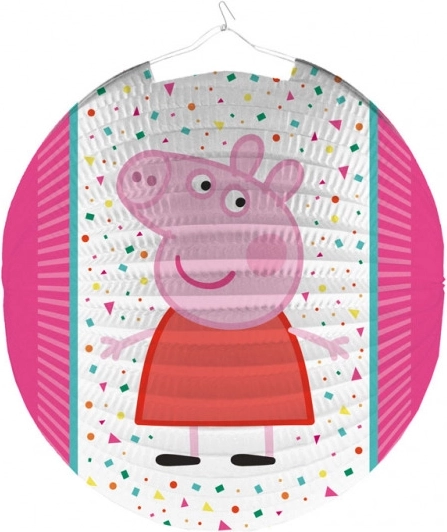 Ronde lampion met PEPPA PIG-motief