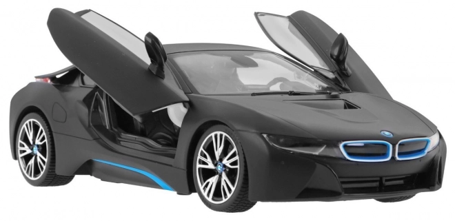 BMW i8 zwarte RASTAR 1:14 auto met afstandsbediening + 2,4 GHz afstandsbediening