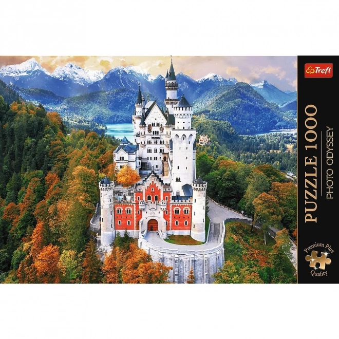 TREFL Puzzel Premium Plus Foto Odyssee: Kasteel Neuschwanstein 1000 stukjes