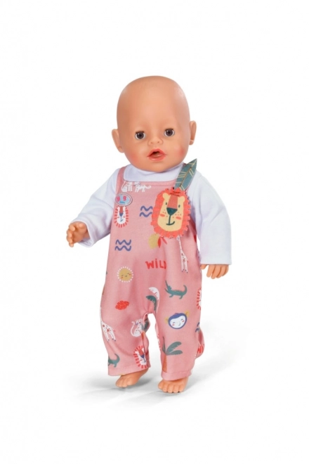 Tuinbroek Jungle voor BABY born poppen 43 cm