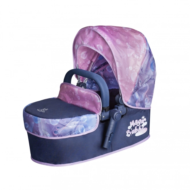 DeCuevas 81776 Opvouwbare poppenwagen 3 in 1 met tas Magic Bubble 2024 - 73 cm