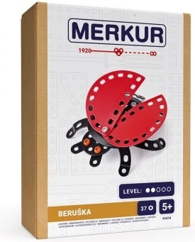 Bouwset MERKUR lieveheersbeestje, 37 st.