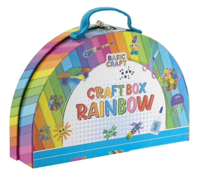 Creatieve doos Regenboog in een koffertje