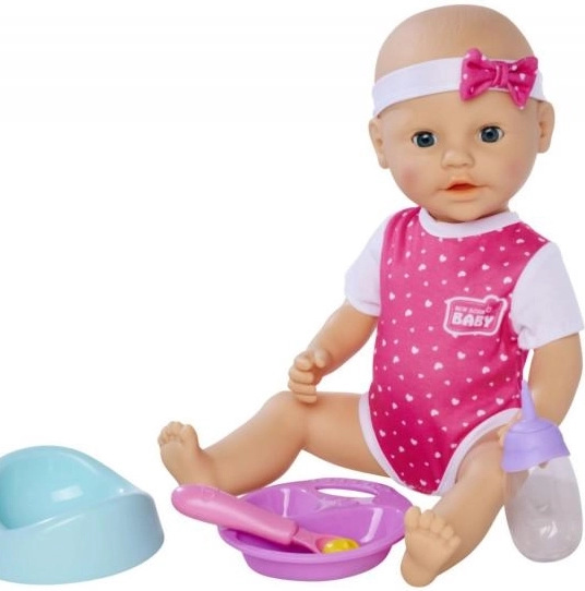 Panenka Pasgeboren Baby Hongerig 38 cm