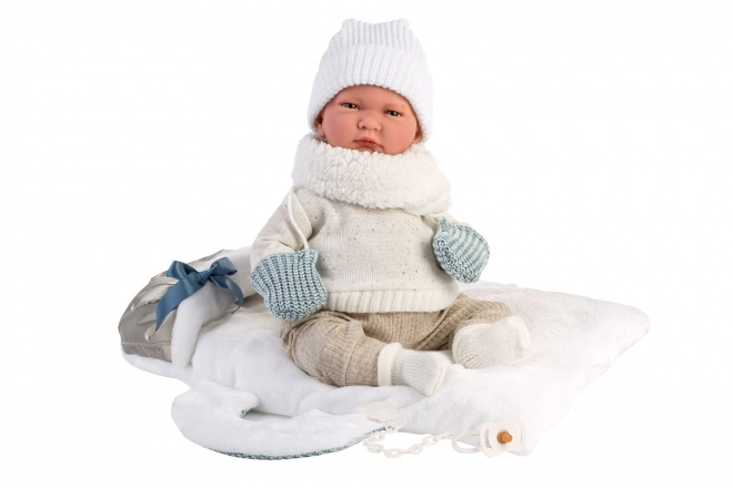 Llorens M740-03 kleertjes voor de pop baby NEW BORN maat 40-42 cm