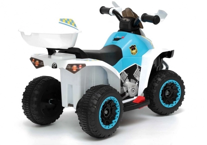 Oplaadbare Quad GTS1188-A Politie Wit